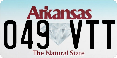 AR license plate 049VTT