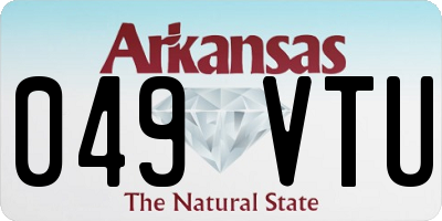AR license plate 049VTU