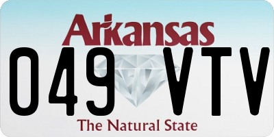 AR license plate 049VTV