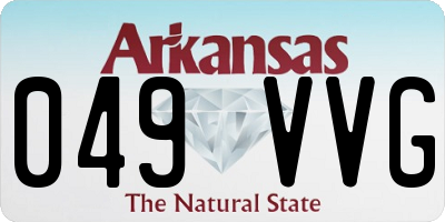 AR license plate 049VVG