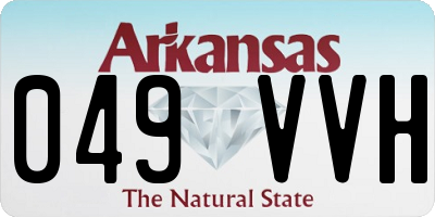 AR license plate 049VVH