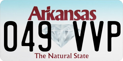 AR license plate 049VVP