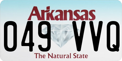 AR license plate 049VVQ