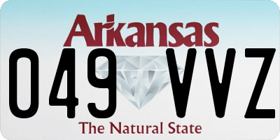 AR license plate 049VVZ