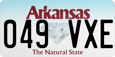 AR license plate 049VXE