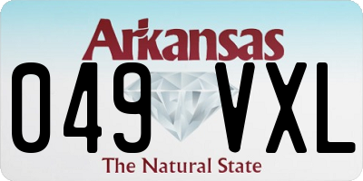 AR license plate 049VXL