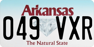 AR license plate 049VXR