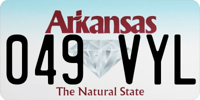 AR license plate 049VYL