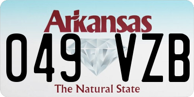 AR license plate 049VZB
