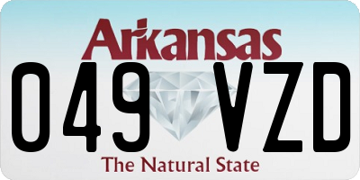 AR license plate 049VZD