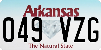 AR license plate 049VZG