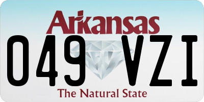 AR license plate 049VZI