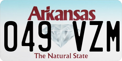 AR license plate 049VZM