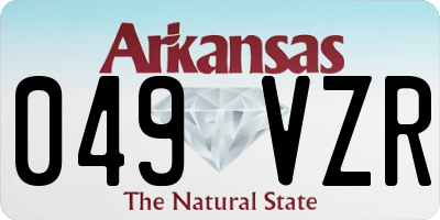 AR license plate 049VZR