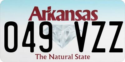 AR license plate 049VZZ