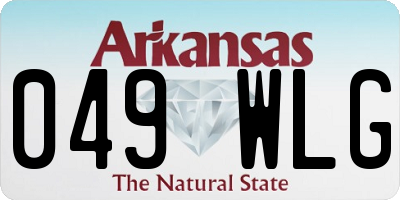 AR license plate 049WLG