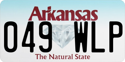 AR license plate 049WLP