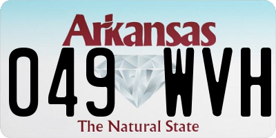 AR license plate 049WVH