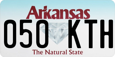 AR license plate 050KTH