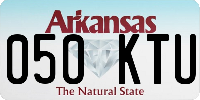 AR license plate 050KTU