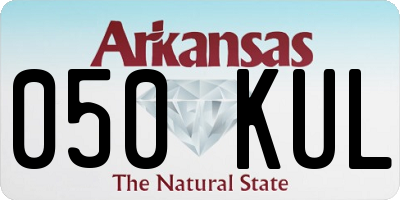 AR license plate 050KUL
