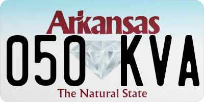 AR license plate 050KVA