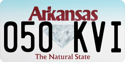 AR license plate 050KVI