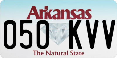 AR license plate 050KVV