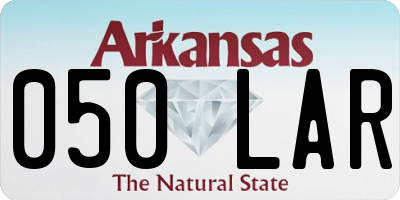 AR license plate 050LAR