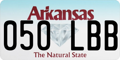 AR license plate 050LBB