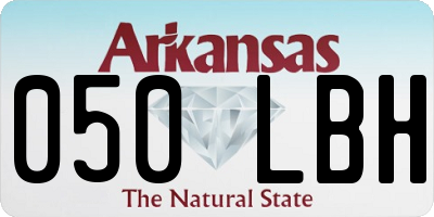 AR license plate 050LBH