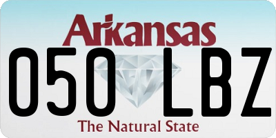AR license plate 050LBZ