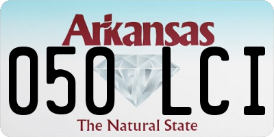 AR license plate 050LCI