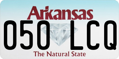 AR license plate 050LCQ