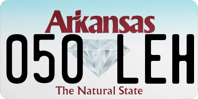 AR license plate 050LEH