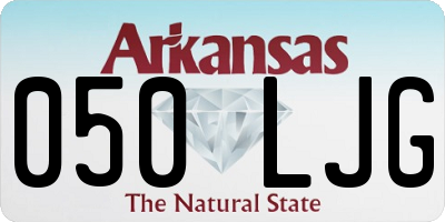 AR license plate 050LJG