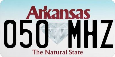 AR license plate 050MHZ