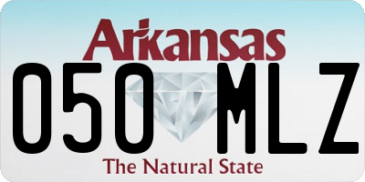 AR license plate 050MLZ