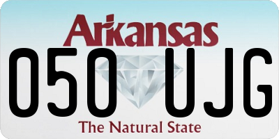 AR license plate 050UJG