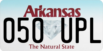AR license plate 050UPL