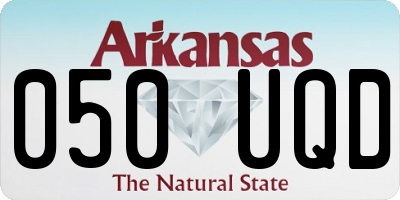 AR license plate 050UQD