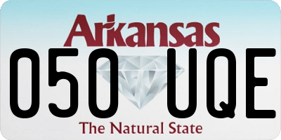 AR license plate 050UQE