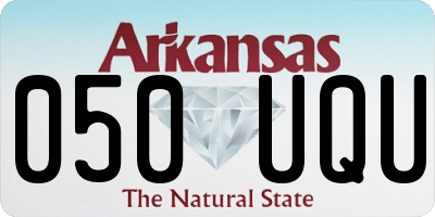 AR license plate 050UQU