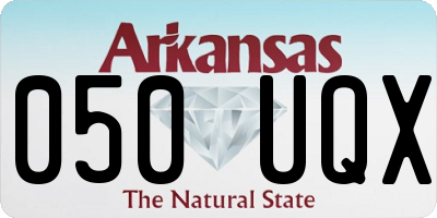 AR license plate 050UQX