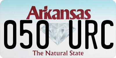 AR license plate 050URC