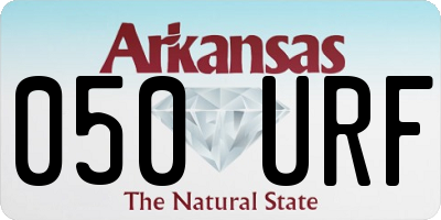 AR license plate 050URF