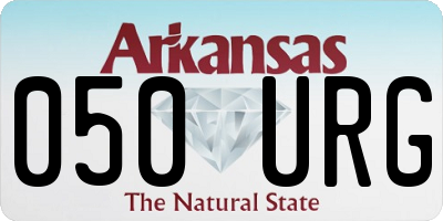 AR license plate 050URG