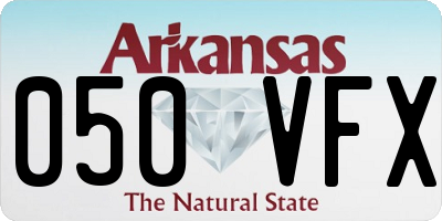 AR license plate 050VFX