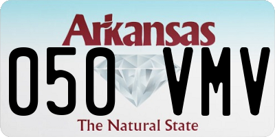 AR license plate 050VMV