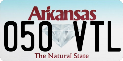 AR license plate 050VTL
